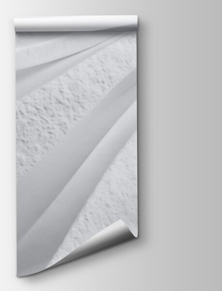 Fototapeta Bílá stěna s vlnovkami, Abstraktní fototapety, Populární fototapety, t00927v1 - Tapeko.co.cz