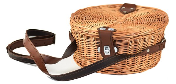 Proutěná kabelka Bolso III. průměr 26 x v.11(cm)