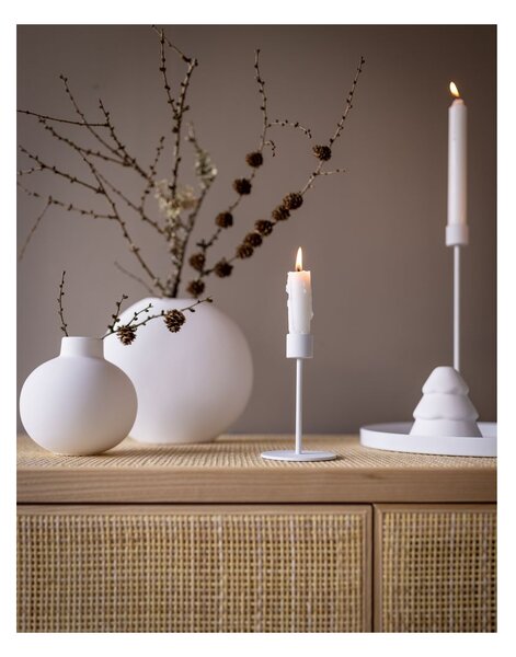 Svícen Candlestick White 13 cm COOEE Design