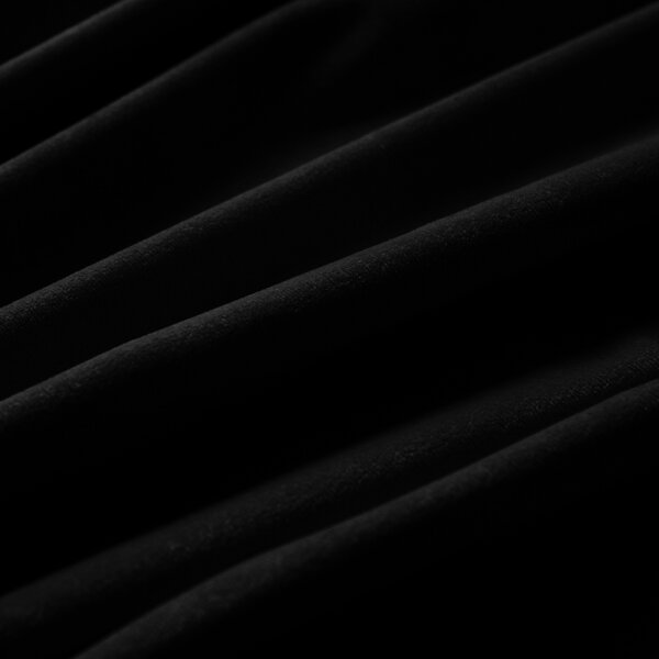 Biante Velký sametový obdélníkový ubrus Velvet Premium SVP-041 Černý 160x220 cm