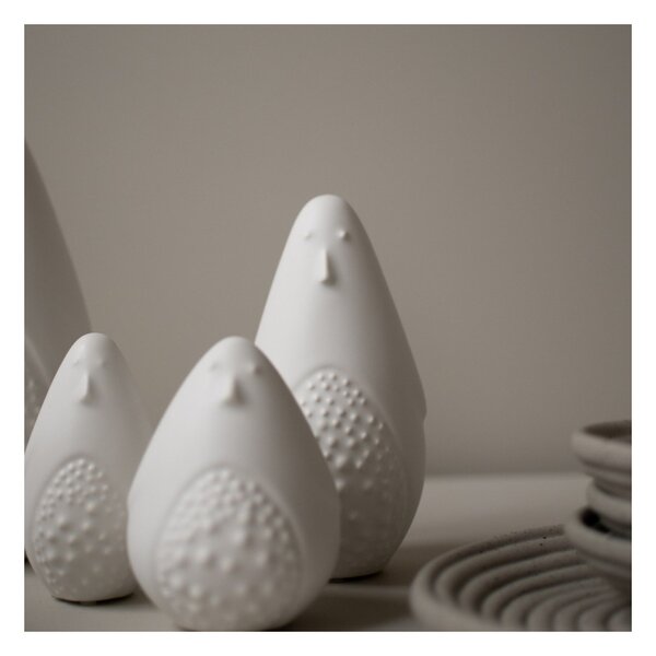 Keramická dekorace Penguin White 16 cm DBKD