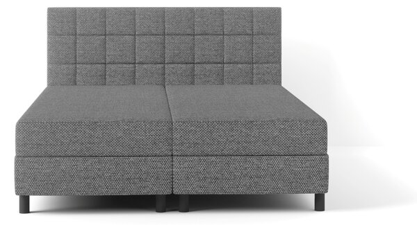 Hotelová postel 140x200 BRUMA 1 - světle šedá