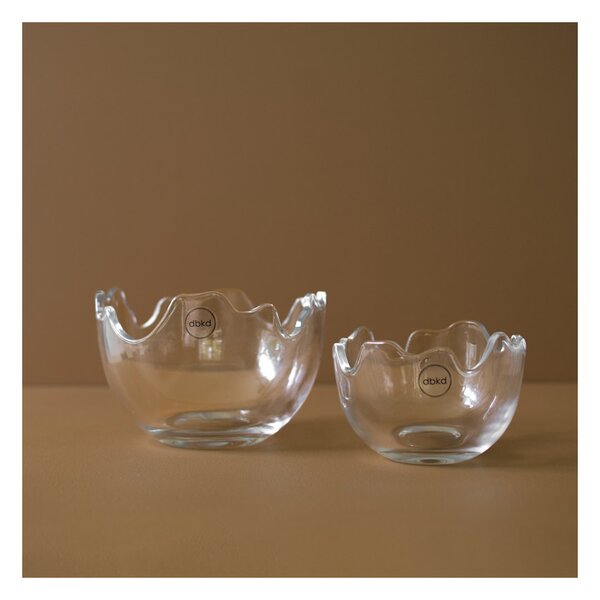Skleněná miska Happy Easter Clear 11 cm DBKD
