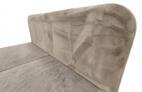 Čalouněná postel boxspring FORENA 160x200 cm béžová Matrace: Matrace Bonell pružinová