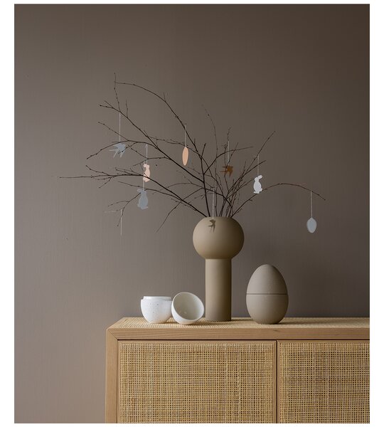 Velikonoční dekorace Deco Bird Sand - set 4 ks COOEE Design