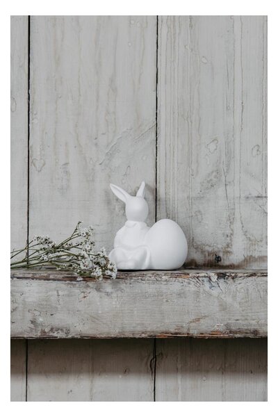 Velikonoční dekorace zajíček Ella White 10 cm Storefactory Scandinavia