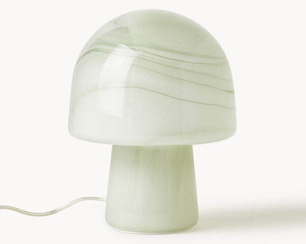 Malá stolní lampa v mramorovém vzhledu Talia