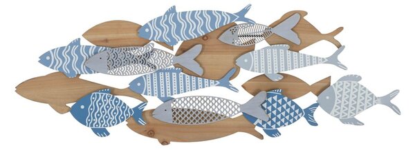 Kovová nástěnná dekorace 91x33,5 cm Fish – Mauro Ferretti