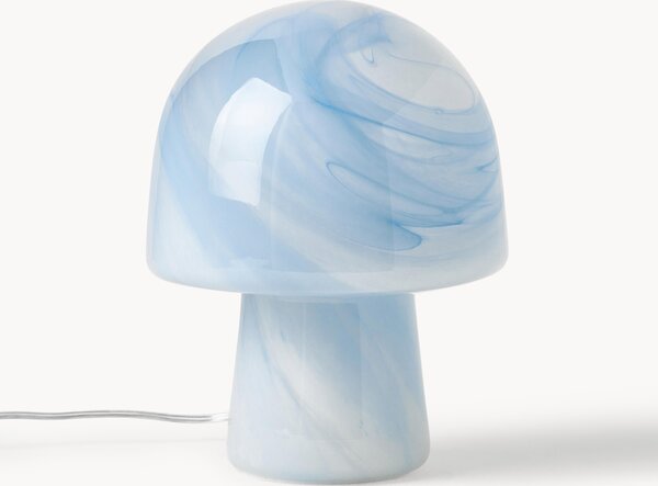 Malá stolní lampa v mramorovém vzhledu Talia