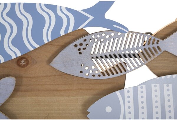 Kovová nástěnná dekorace 91x33,5 cm Fish – Mauro Ferretti