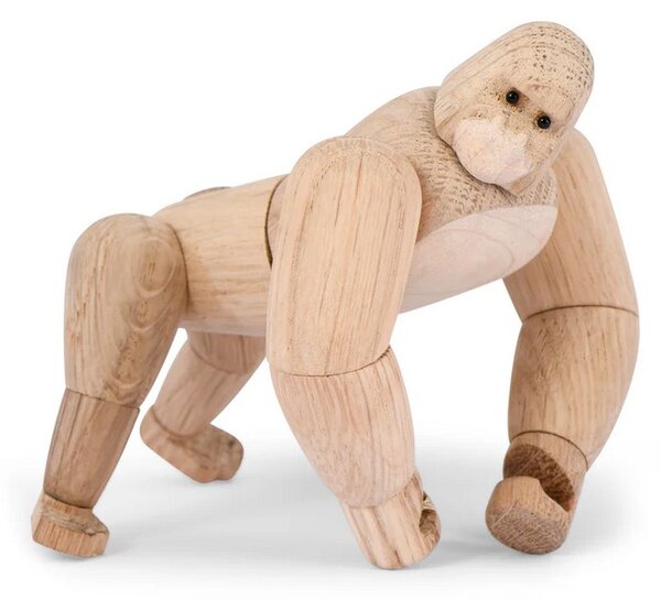 Dřevěná opička Gorilla Oak/Maple Mini Novoform