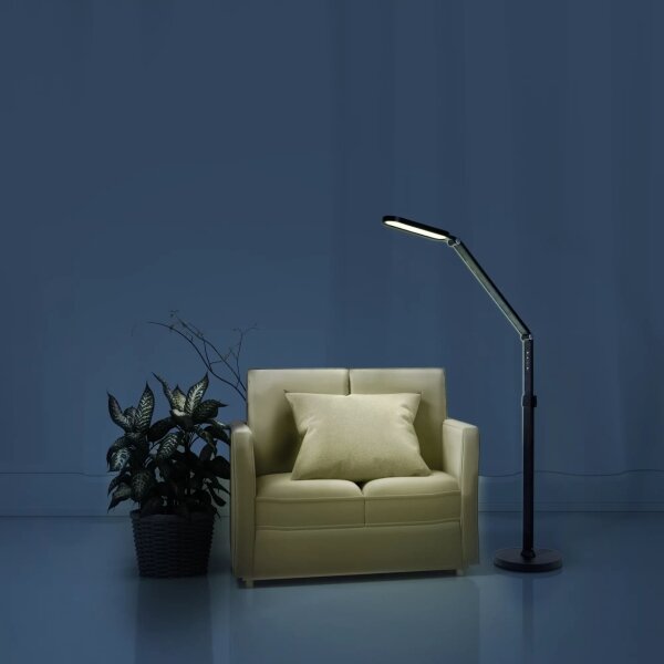 LED Stmívatelná dotyková stojací lampa FERRARA LED/13W/230V 3000/4000/6000K