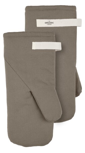 Kuchyňské rukavice Oven Mitts Clay - set 2 ks The Organic Company