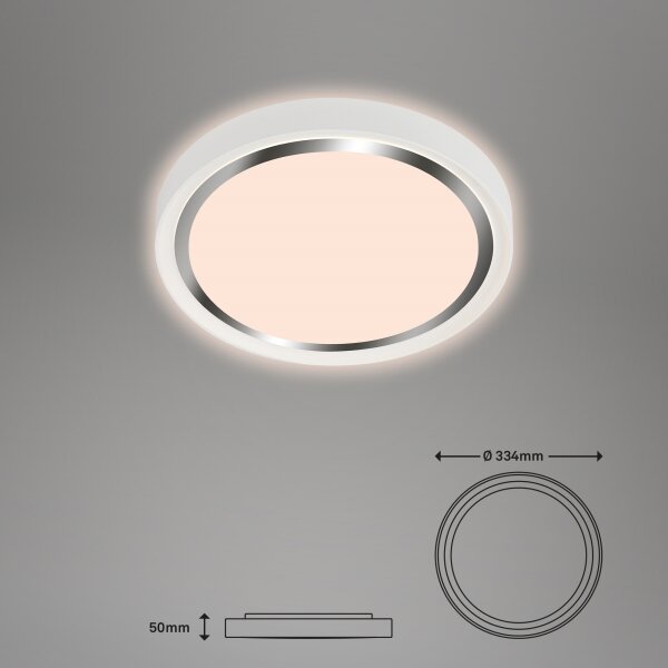 Briloner - LED Stropní svítidlo KAHIKO LED/15W/230V bílá