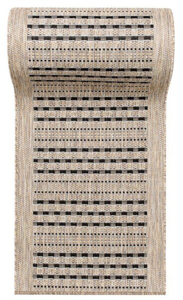 Makro Abra Běhoun Sisal MELISSA KF84A hnědý béžový Šíře: 60 cm