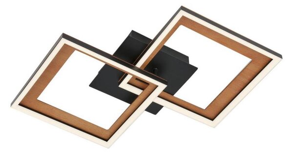 Brilo - LED Stmívatelný přisazený lustr FRAME 2xLED/11W/230V