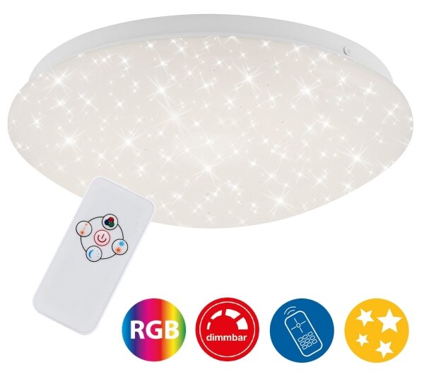 Brilo - LED RGBW Stmívatelné stropní svítidlo STARRY SKY LED/10W/230V + DO