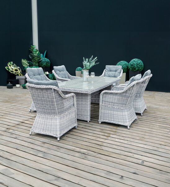 ZAHRADNÍ JÍDELNÍ SET, kov, plast, sklo, textil Ambia Garden