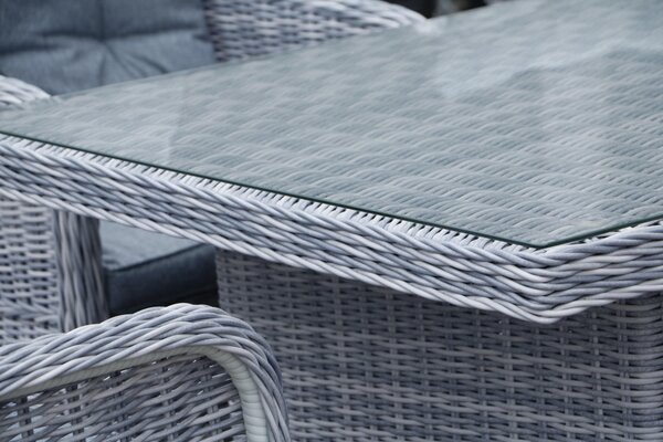ZAHRADNÍ JÍDELNÍ SET, kov, plast, sklo, textil Ambia Garden