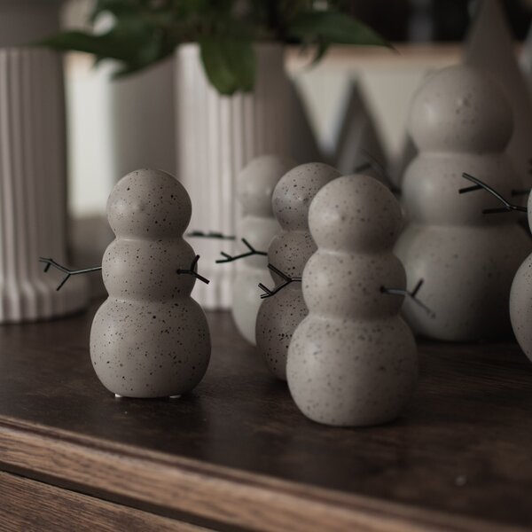 DBKD Keramický sněhulák Snowman Mole Dot - Small DK265