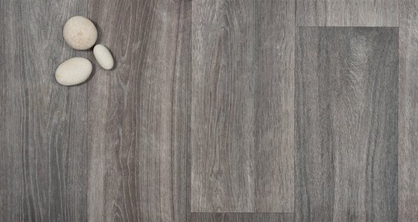 Beaulieu International Group, PVC podlaha - lino Master X 2963, na míru, šíře 3m, šedá, pvc, chodba / předsíň