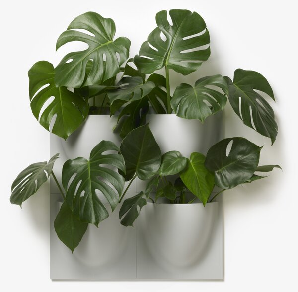 Nástěnný květináč VertiPlants BIO Grey 30 cm Verti Copenhagen