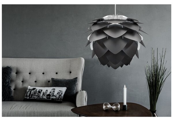 Závěsné svítidlo Silvia Black 50 cm Umage