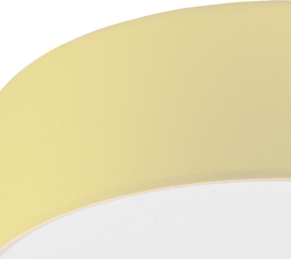 Stropní svítidlo SIRJA PASTEL 2xE27/15W/230V pr. 45 cm žlutá