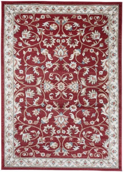 Makro Abra Kusový koberec klasický DUBAI T605A červený Rozměr: 80x150 cm