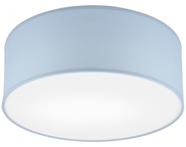 Stropní svítidlo SIRJA PASTEL 1xE27/60W/230V pr. 35 cm modrá