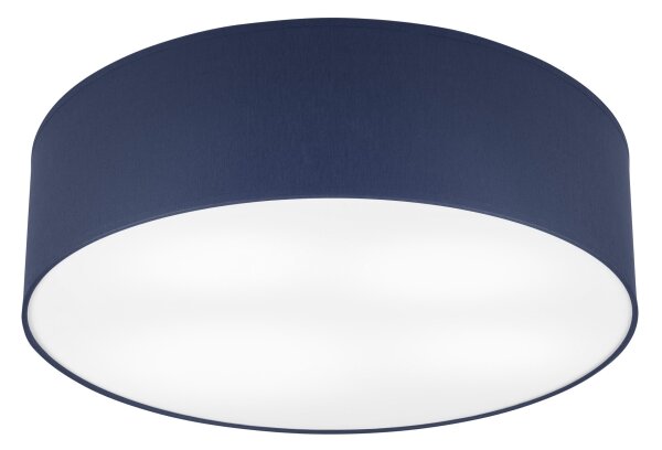 Stropní svítidlo SIRJA PASTEL DOUBLE 4xE27/15W/230V pr. 45 cm tmavě modrá