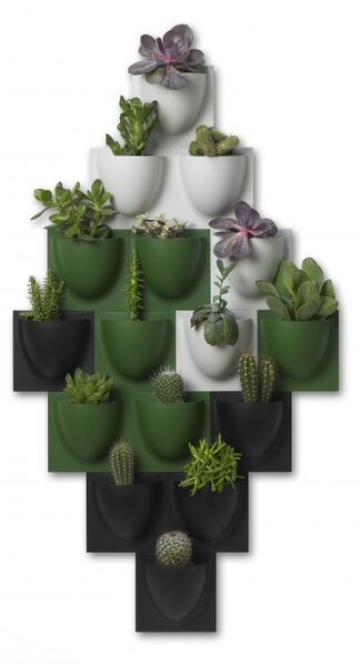 Nástěnný květináč VertiPlants Grey 15 cm Verti Copenhagen
