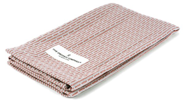 Bavlněná kuchyňská utěrka Stone Rose The Organic Company