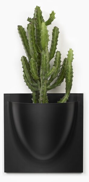 Nástěnný květináč VertiPlants BIO Black 30 cm Verti Copenhagen