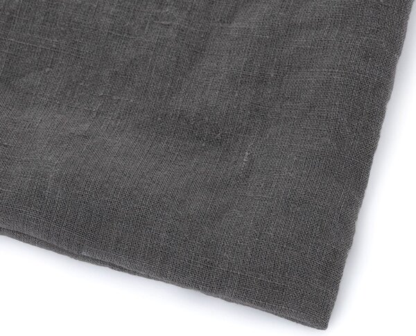 Tom Linen Lněné povlečení Dark Grey Velikost: 140x200, 70x50
