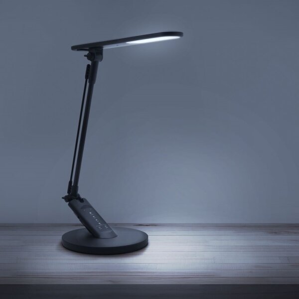 LED Stmívatelná dotyková stolní lampa OPTIMUM LED/7W/230V 3000/4000/6000K černá