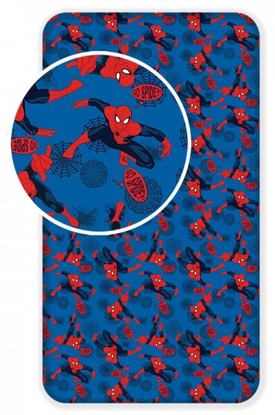 Jerry Fabrics Prostěradlo Spiderman 2017 90x200x25 cm