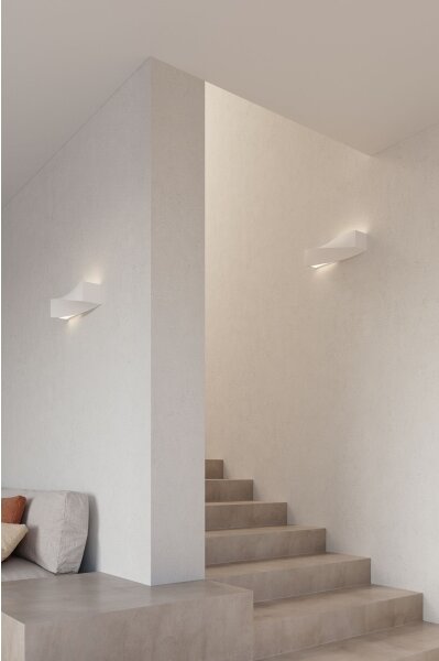 Brilagi - LED Nástěnné svítidlo KERRY 1xE27/7,5W/230V keramika/bílá