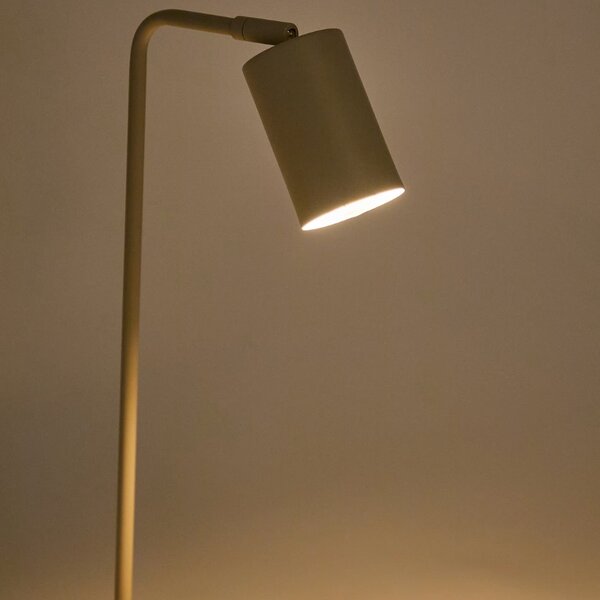 Béžová kovová stolní lampa Kave Home Manie