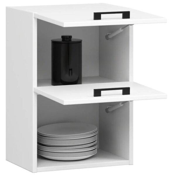 Horní závěsná kuchyňská skříňka 40 cm VERMINA - bílá