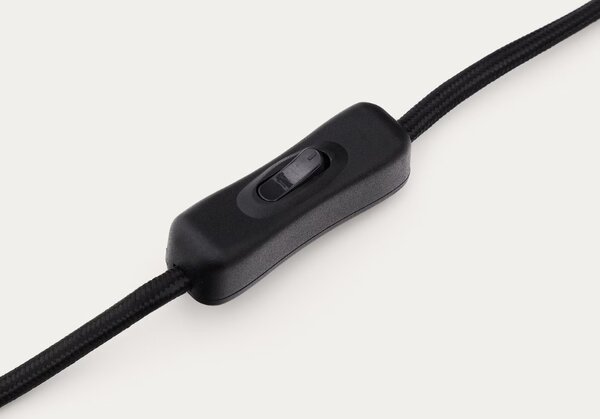 LÉTO -15% Šedá kovová stolní lampa Kave Home Manie