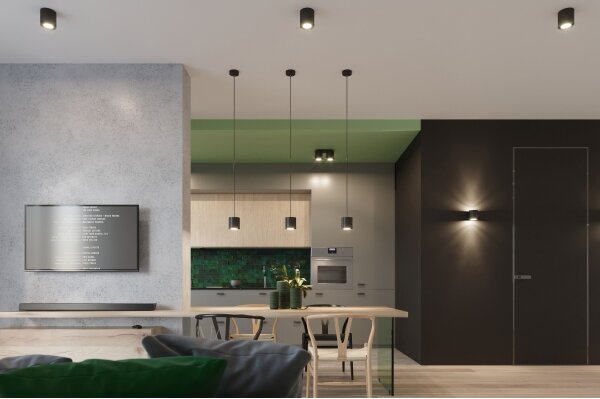 Brilagi - LED Nástěnné svítidlo FRIDA 1xG9/4W/230V černá