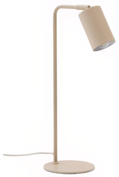 Béžová kovová stolní lampa Kave Home Manie