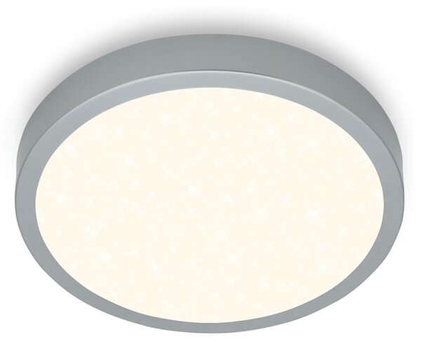 Briloner 3704-014-LED Stmívatelné stropní svítidlo RUNA LED/22W/230V stříbrná+DO