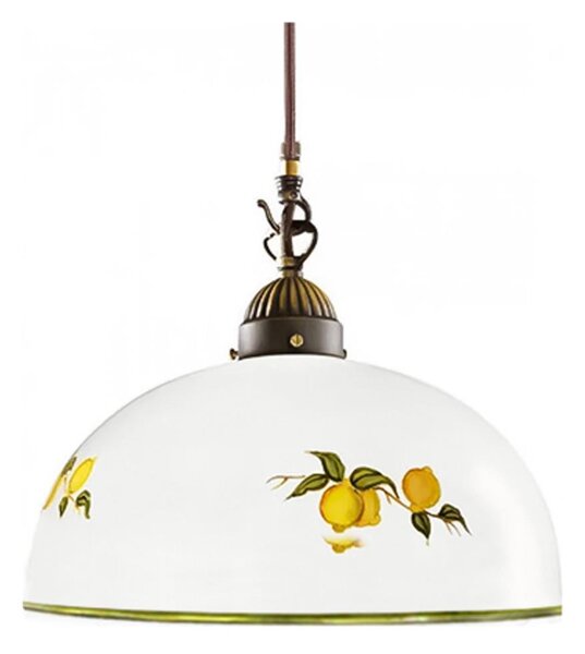 Kolarz 731.30.126 - Lustr na lanku NONNA 1xE27/75W/230V pr. 20 cm citrony