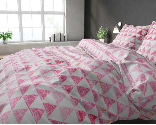 Sleeptime Povlečení JADE PINK 140x220, 60x70 cm