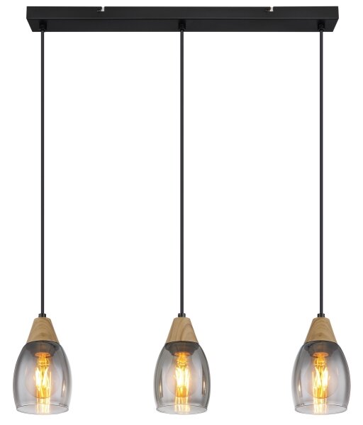 Globo 15706-3H - Lustr na lanku REID 3xE27/15W/230V