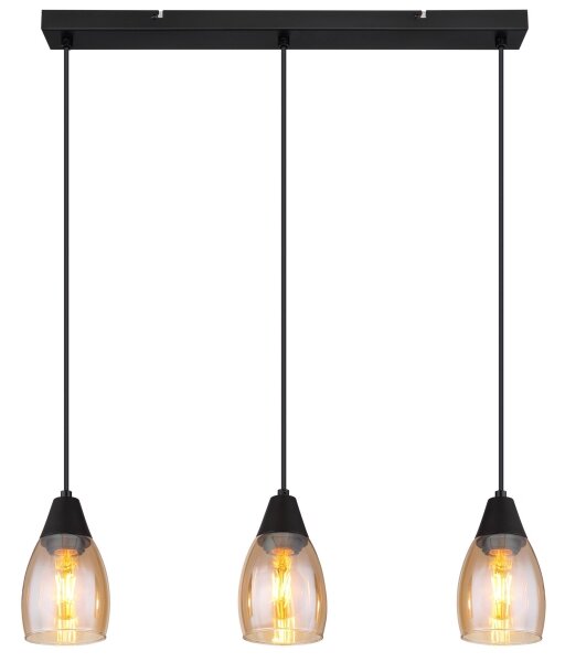 Globo 15705-3H - Lustr na lanku REID 3xE27/15W/230V