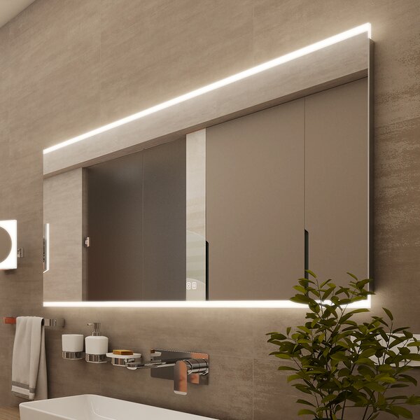 Nimco LED zrcadlo 29W, 100x70 cm se dvěma dotykovými senzory