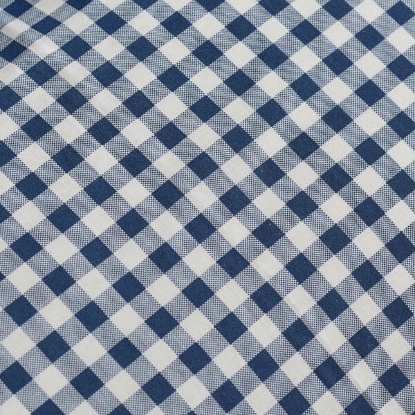 Tmavě modré povlečení na jednolůžko 135x200 cm Bamford Gingham Check – Catherine Lansfield